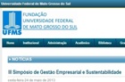 SIMPÓSIO DE SUSTENTABILIDADE