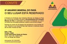 LANÇAMENTO DO 5º ANUÁRIO MINERAL DO PARÁ