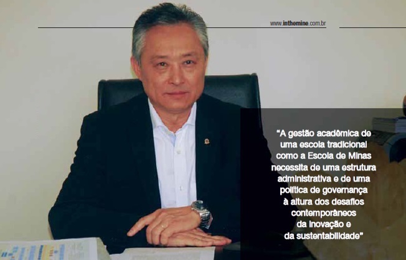 O GEÓLOGO QUE DIRIGE A ESCOLA DE MINAS