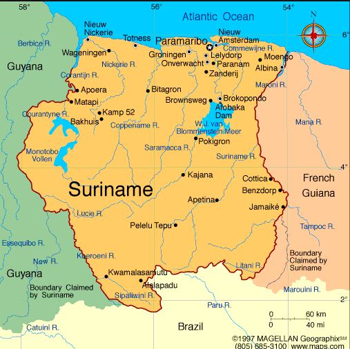 SURINAME: UMA FRONTEIRA DE RECURSOS INEXPLORADOS  PARA INVESTIMENTOS DA INDÚSTRIA MINERAL