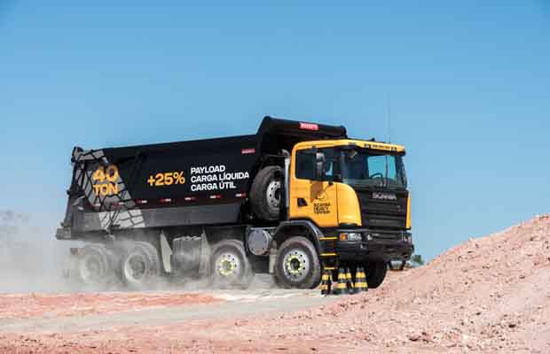 SCANIA HEAVY TIPPER É A NOVA PROPOSTA DA MARCA PARA A MINERAÇÃO