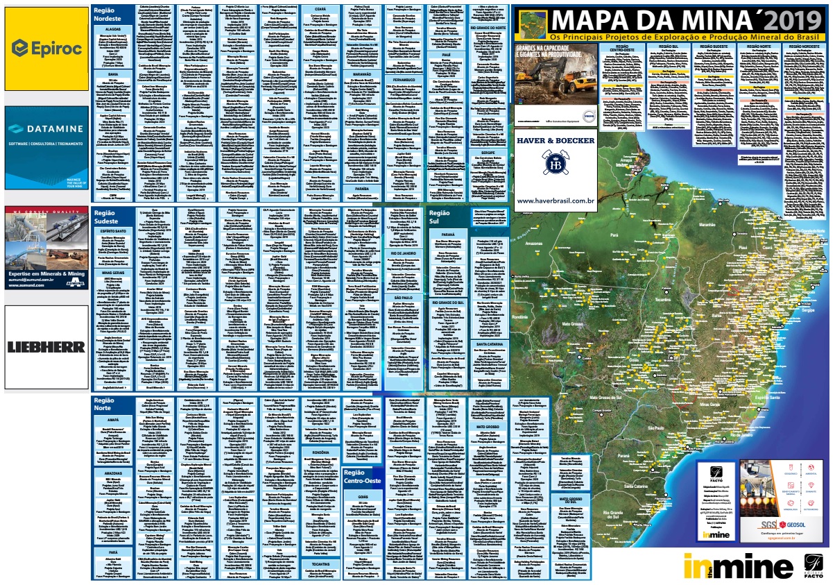 PROJETOS E OPORTUNIDADES NA MINERAÇÃO BRASILEIRA