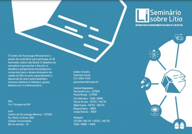 III SEMINÁRIO SOBRE LÍTIO-BRASIL