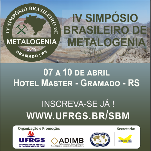 IV SIMPÓSIO BRASILEIRO DE METALOGENIA (IV SBM) 