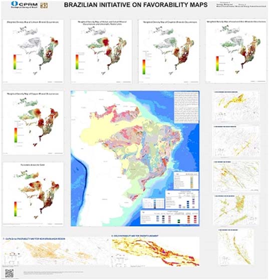 SERVIÇO GEOLÓGICO DO BRASIL DIVULGA MAPAS DE FAVORABILIDADE NO PDAC 2019