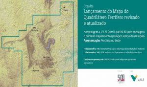 Mapa do Quadrilátero Ferrífero revisado