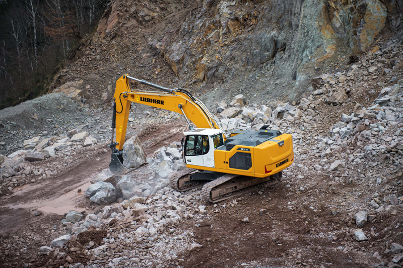 NOVAS MÁQUINAS LIEBHERR NA CONEXPO