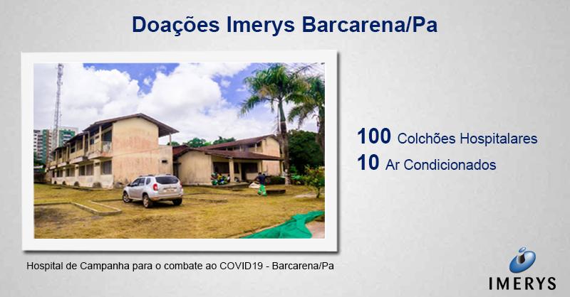 IMERYS APOIA HOSPITAIS DE BARCARENA COM DOAÇÕES