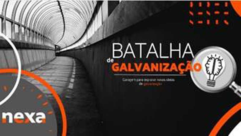 NEXA RESOURCES PROMOVE BATALHA DA GALVANIZAÇÃO