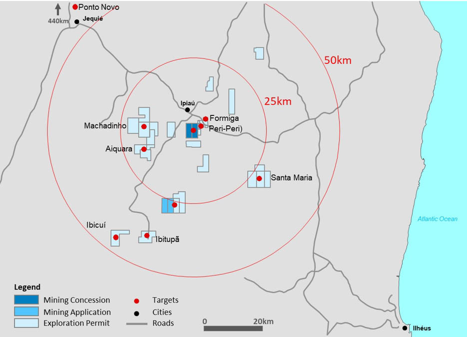 ATLANTICNICKEL ANUNCIA NOVA ÁREA DE NÍQUEL SULFETADO NA BAHIA