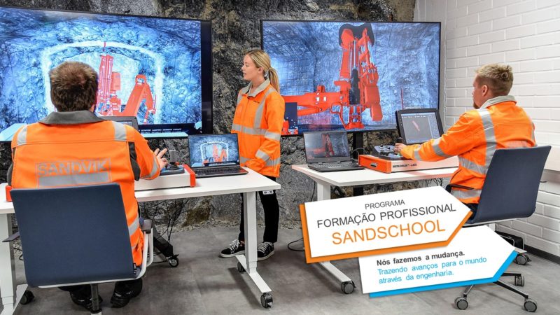 INSCRIÇÕES ABERTAS PARA O PROGRAMA DE FORMAÇÃO DA SANDVIK