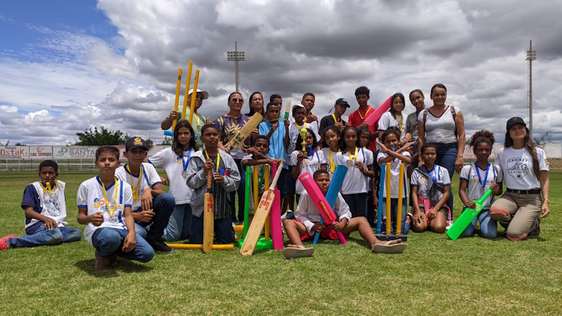EQUINOX GOLD PATROCINA O CRICKET NA BAHIA