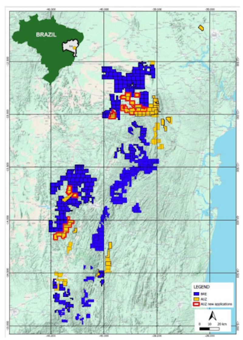 EXPANSÃO DE ÁREAS DA AUSTRALIAN MINES