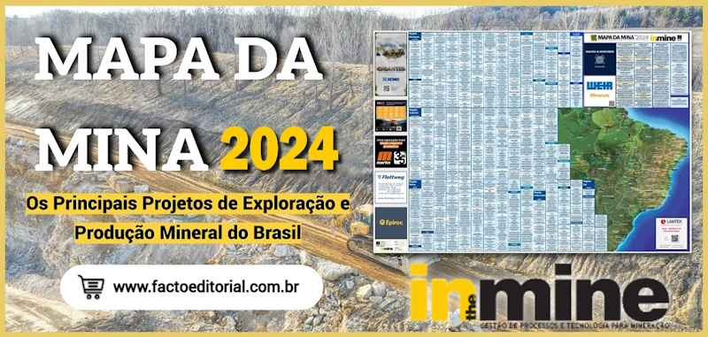 O MAPA DA MINA’2024 JÁ ESTÁ DISPONÍVEL