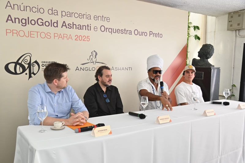 ANGLOGOLD ASHANTI E ORQUESTRA OURO PRETO ANUNCIAM NOVOS PROJETOS ANGLOGOLD ASHANTI E ORQUESTRA OURO PRETO ANUNCIAM NOVOS PROJETOS