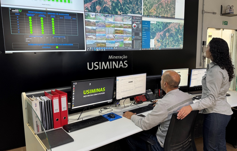 USIMINAS: MONITORAMENTO ONLINE DA QUALIDADE DO AR E DA ÁGUA