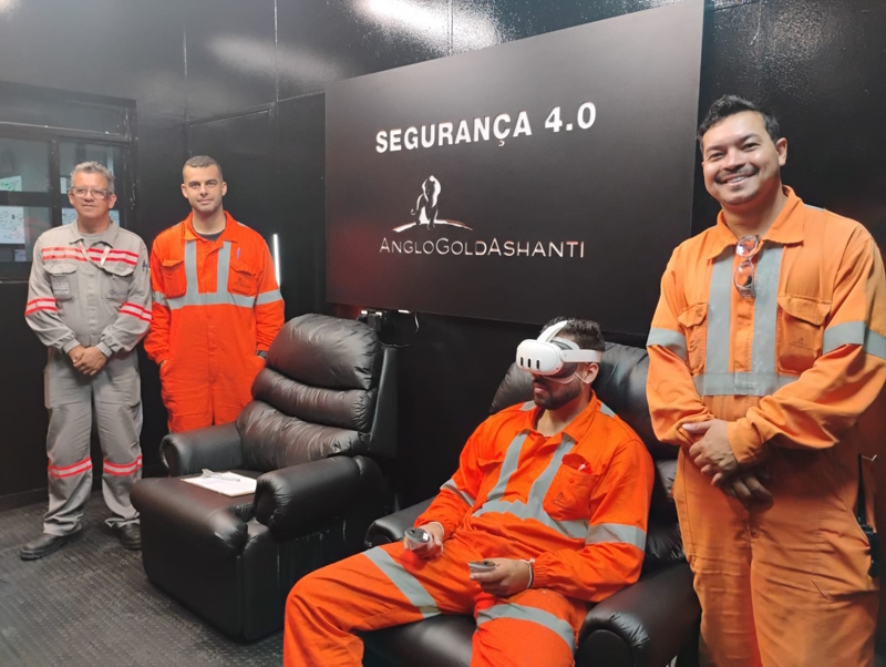 CURSO DE SEGURANÇA EM REALIDADE VIRTUAL NA ANGLOGOLD ASHANTI