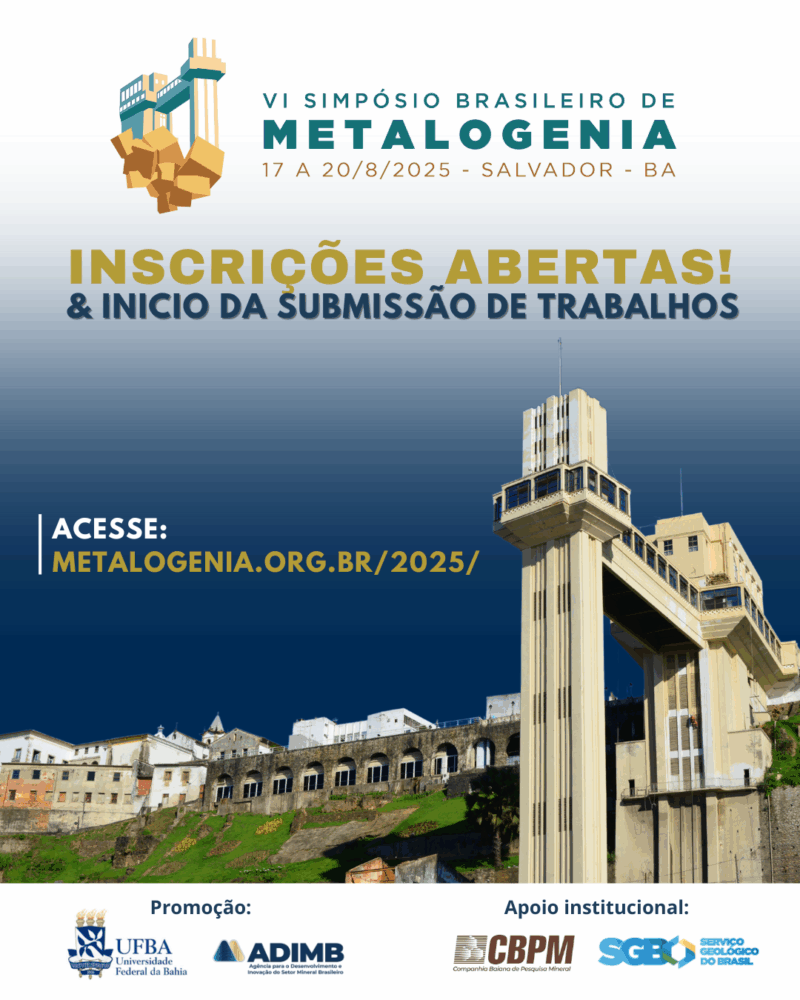 METALOGENIA: ENCONTRO MARCADO EM SALVADOR