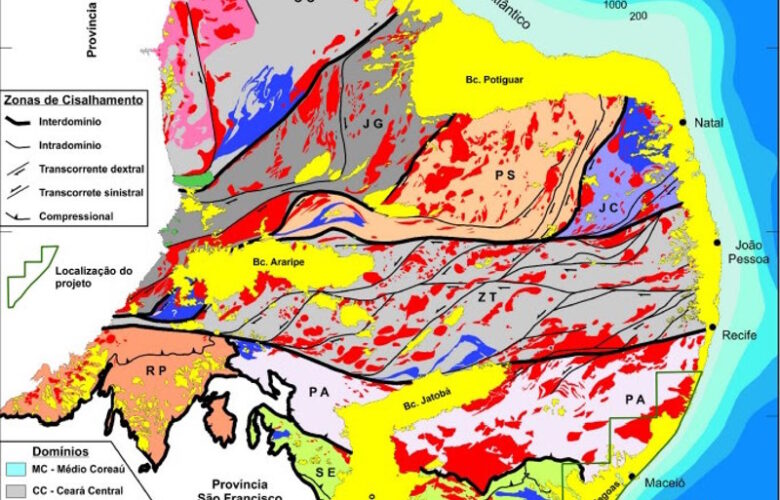 MAPA AEROGEOFÍSICO REVELA POTENCIAL MINERAL DA BACIA DE ALAGOAS