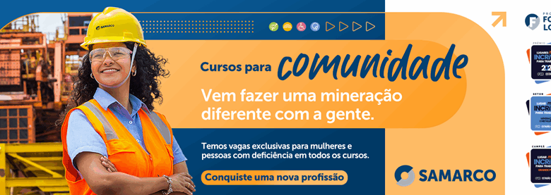 SAMARCO OFERECE TREINAMENTOS GRATUITOS PARA AS COMUNIDADES