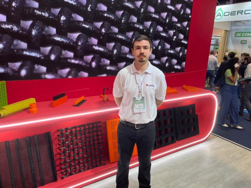 LANTEX: INOVAÇÕES EM TELAS DE PENEIRAMENTO NA EXPOSIBRAM