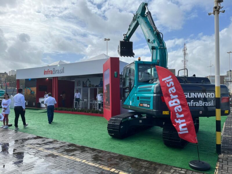 INFRABRASIL EXPÕE EQUIPAMENTOS PARA LAVRA NA EXPOSIBRAM