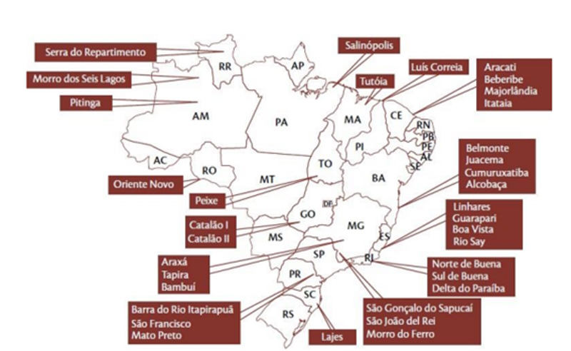 NOVOS POTENCIAIS DAS TERRAS RARAS NO BRASIL