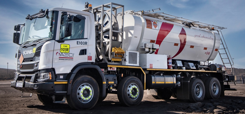 SOLUÇÕES AECI PARA EXPLOSIVOS E QUÍMICOS MINERAIS