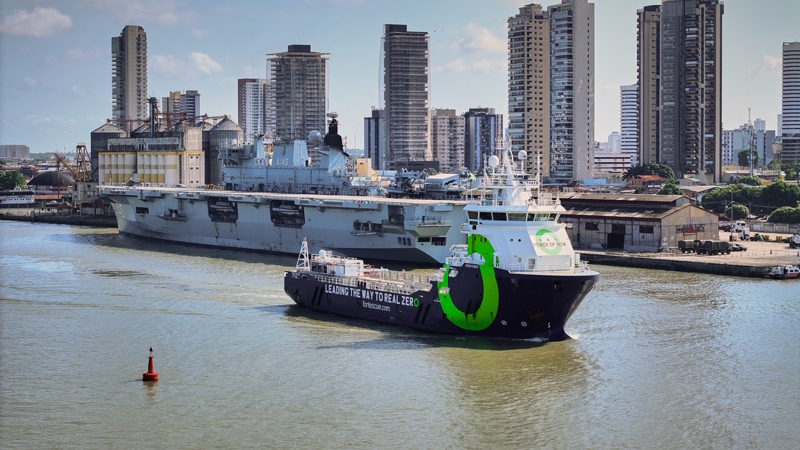 GREEN PIONEER CHEGA A BELÉM ANTES DA COP30