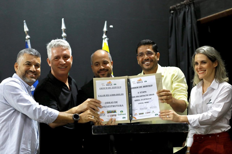 OBRAS DE INFRAESTRUTURA AVANÇAM EM IRECÊ