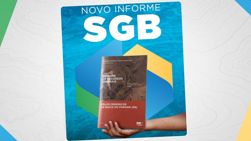 SGB REVELA POTENCIAL DO RIO GRANDE DO SUL PARA MATERIAIS CERÂMICOS