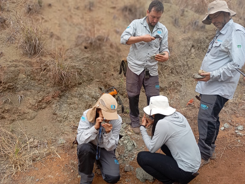 SGB AVANÇA EM ESTUDOS DE MINERAIS ESTRATÉGICOS EM MG