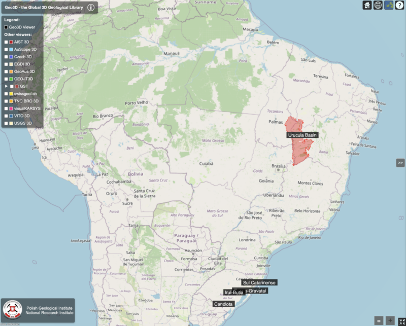 BRASIL ENTRA EM BIBLIOTECA GLOBAL DE GEOLOGIA 3D