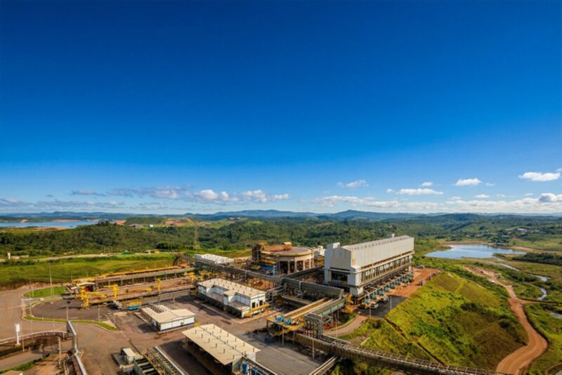 PLANTA DE FILTRAGEM DE REJEITO DA ANGLO AMERICAN EM FASE DE TESTES