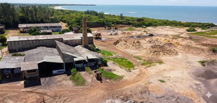 Unidade para separação de minérios - São Francisco do Itabapoana - RJ