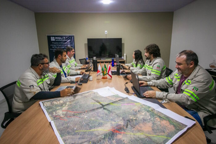 Reunião de planejamento de equipe de projeto