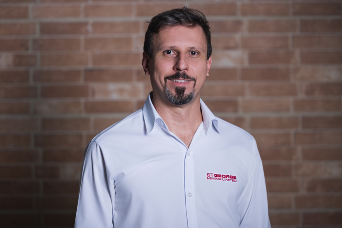 Thiago Amaral, diretor geral da St George Mining no Brasil -St George Mining/Divulgação