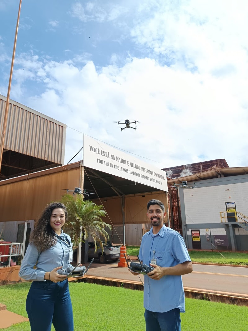 DRONES ELEVAM SEGURANÇA E EFICIÊNCIA NA ALUNORTE