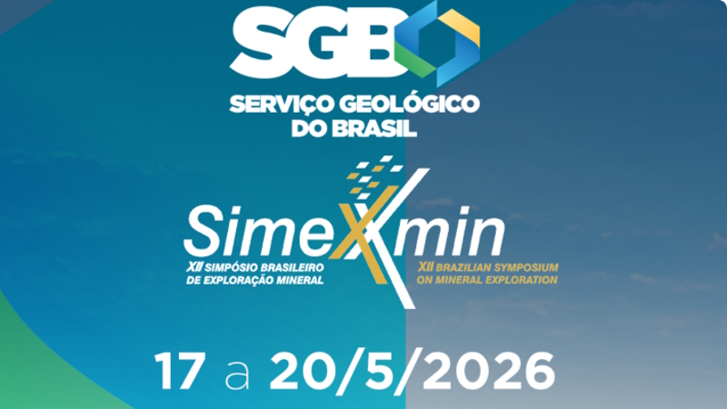 SERVIÇO GEOLÓGICO DO BRASIL APRESENTA PROJETOS NO SIMEXMIN 2026