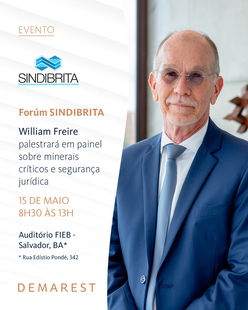 FÓRUM DISCUTE MINERAIS CRÍTICOS E SEGURANÇA JURÍDICA NO SETOR