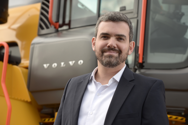 VOLVO CE REFORÇA ESTRATÉGIA COM NOVO EXECUTIVO