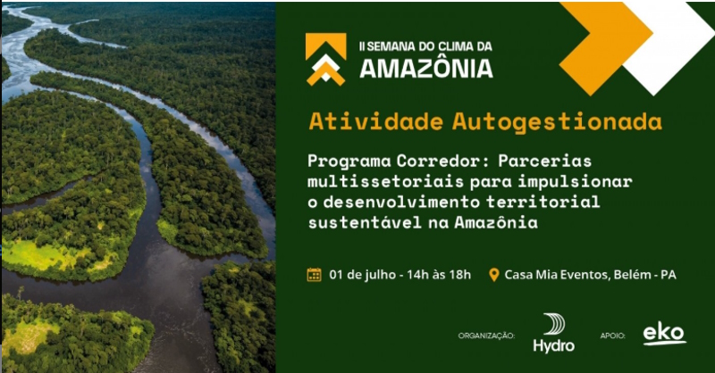 HYDRO: EVENTOS GRATUITOS DURANTE II SEMANA DO CLIMA DA AMAZÔNIA