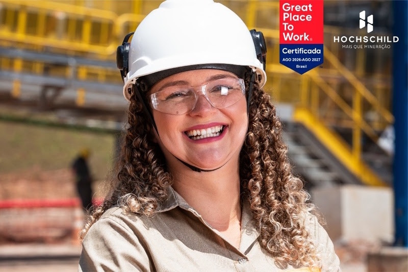 HOCHSCHILD MINING BRASIL CONQUISTA CERTIFICAÇÃO “GREAT PLACE TO WORK”