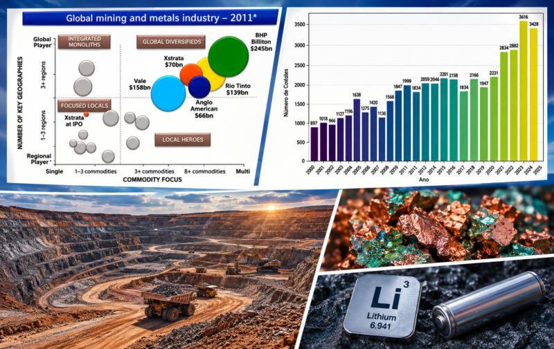 FUSÕES E AQUISIÇÕES NA MINERAÇÃO BRASILEIRA