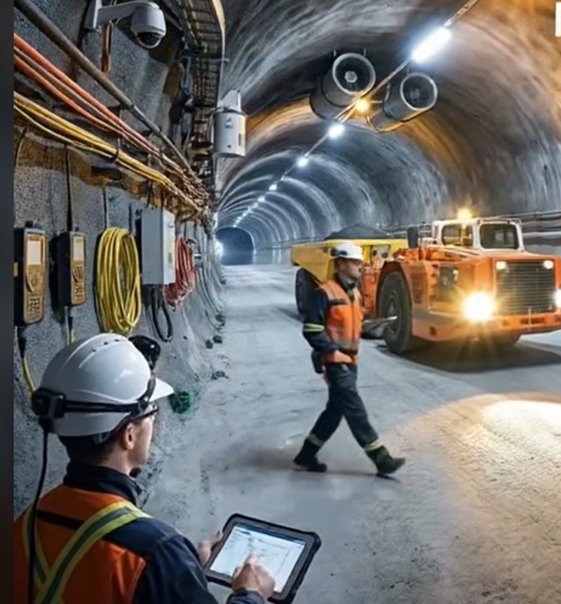 OPERAÇÕES MINEIRAS DE SUBSOLO: ELETRIFICAÇÃO, USO DE IA E AUTOMAÇÃO